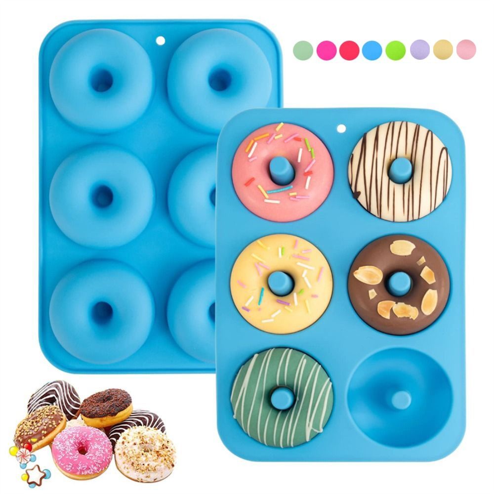 Donut Mold Silicone - Yeni Silikon Donut Kalıbı Yüksek Sıcaklığa